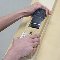 Vista 4 de KAKURI KANNA - Plano de bloque japonés grande de 2.362 in para carpintería, plano de alisado japonés manual para acabado de madera, 10.2 x 3.0 x 2.8