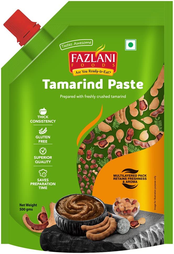 See full amazon price history chart for FAZLANI FOODS Fresh Desi Tamarind Paste Ready to Use Thick Coarse for Cooking Paste, Gluten Free, Pack of 1, 500GM FAZLANI FOODS Fresh Desi Tamarind Paste Ready to Use Thick Coarse for Cooking Paste, Gluten Free, Pack of 1, 500GM (B09VGJVDG8) Amazon Price History, Amazon Price Tracker