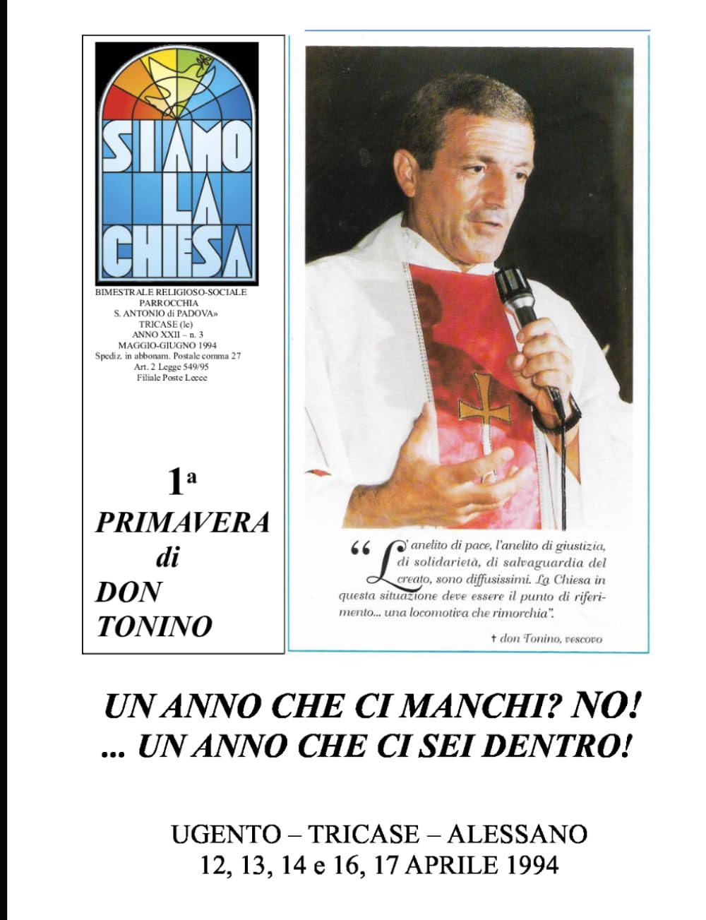 1° PRIMAVERA di DON TONINO