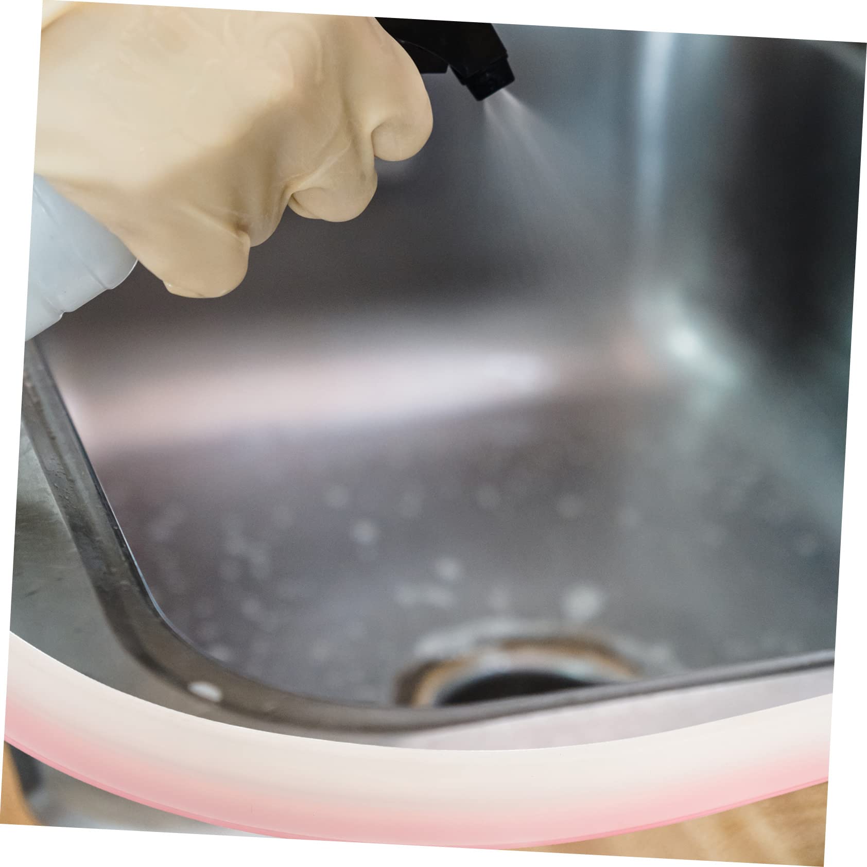 ARTIBETTER 2pcs Water Blocking Barrier for Kitchen and Bathroom Self-adhesive Splashing Guard Easy Installation Water Dam