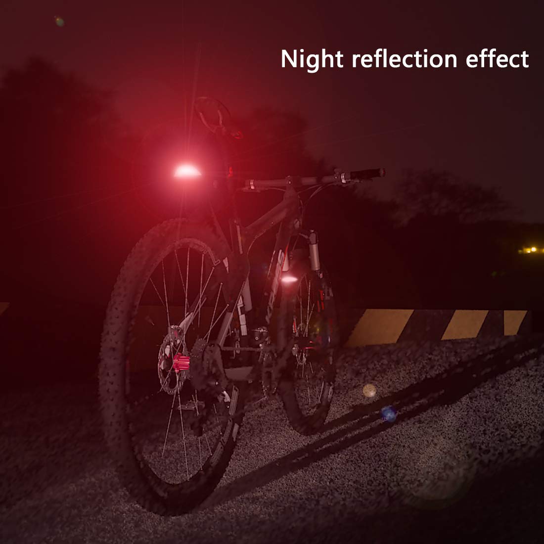 FETESNICE 2 Pcs Mountain Bike Fender,MTB Mudguard,Front and Rear