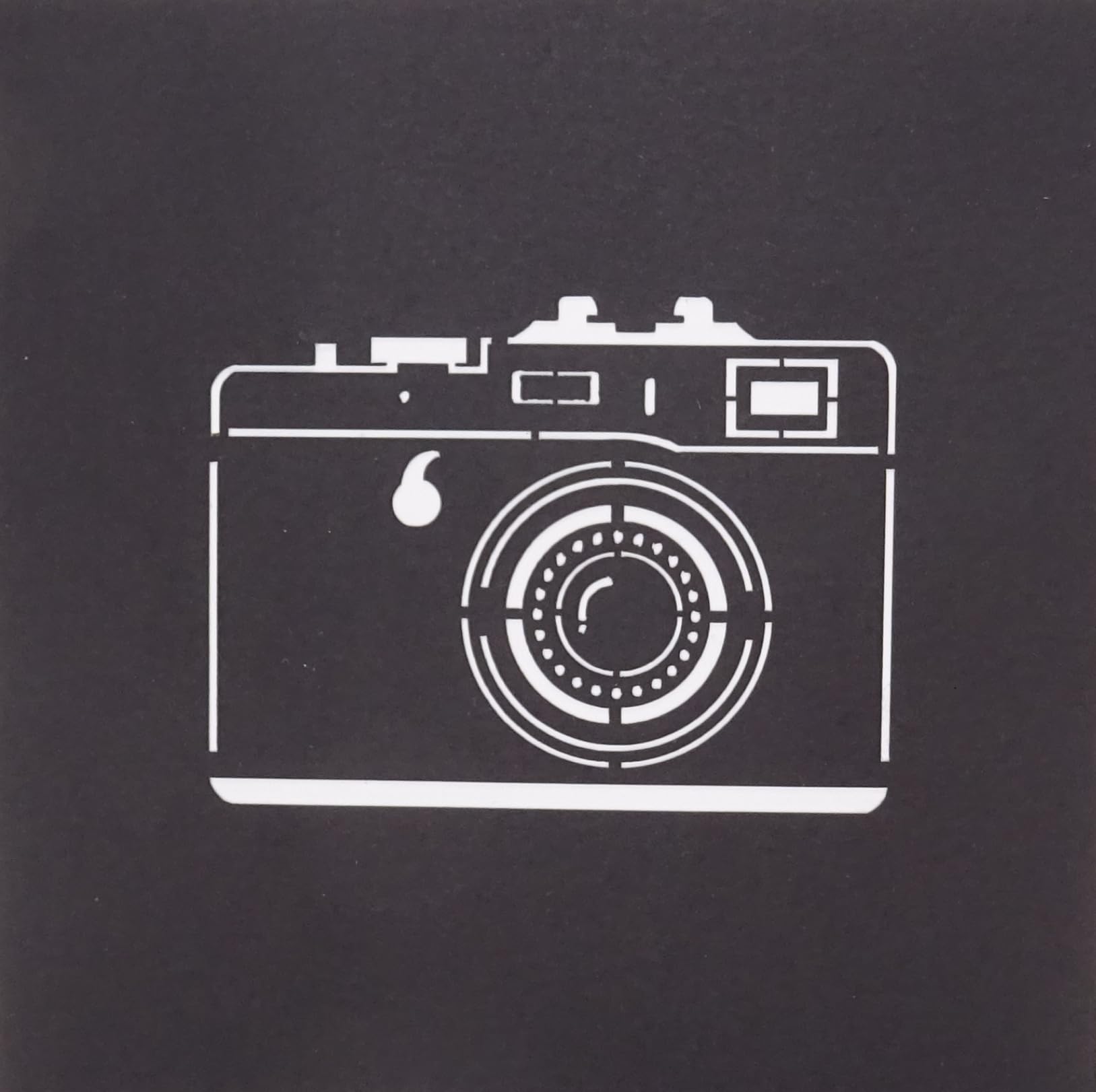 Pop-Up Kaart Camera - 3D Verjaardagskaart Met Envelop En Notitiekaart