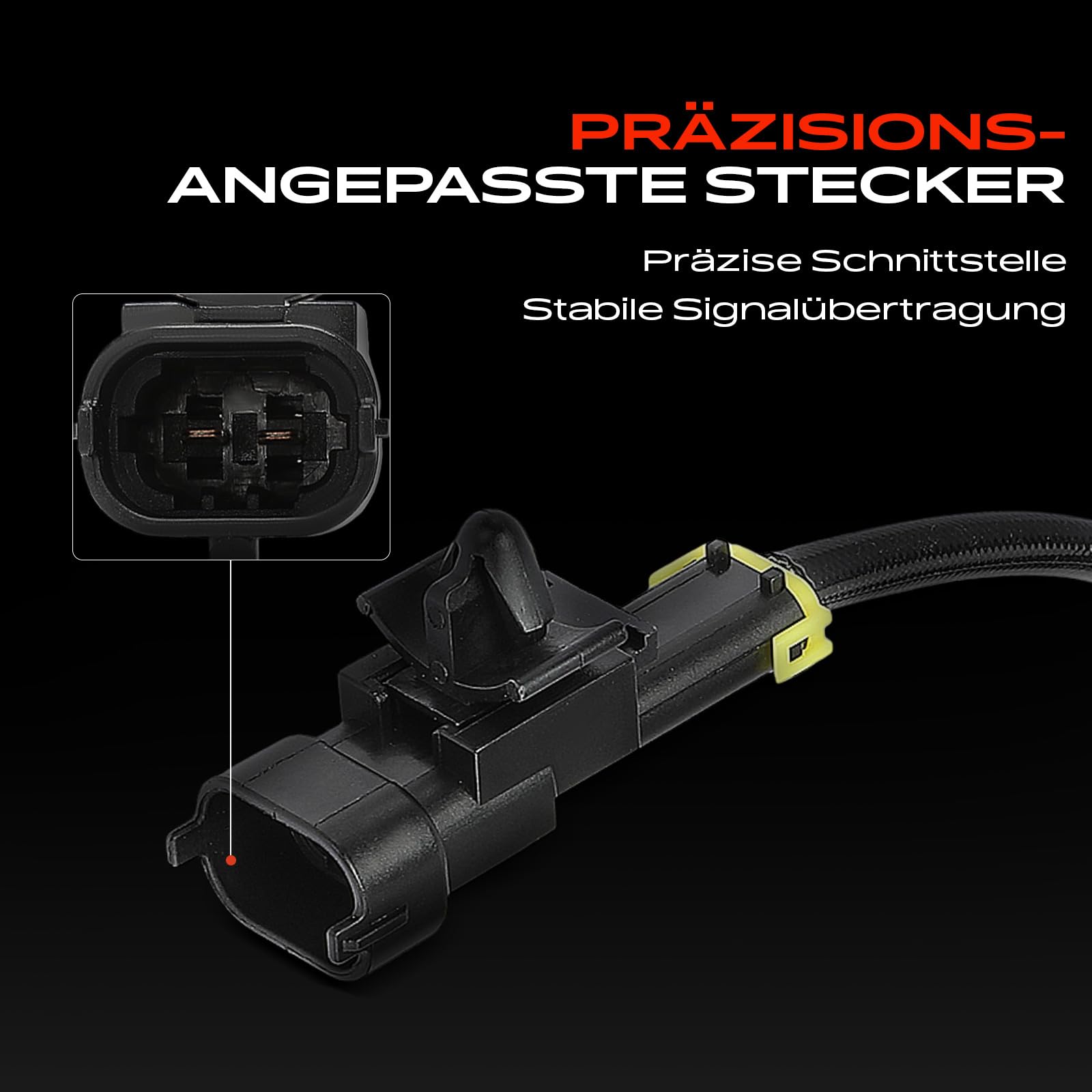 Frankberg Abgastemperatursensor Abgassensor 2-polig Kompatibel mit i30 FD i30 Kombi GD Cee'D Sportswagon JD Carens IV iX20 JC Replace# 392212A860