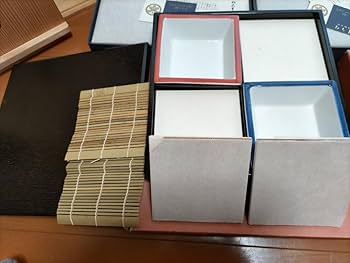 L【超美品】橘吉 松花堂弁当 ５客 共箱付き 「四方弁当 松花堂好み」 Amazon.co.jp: 平安橘吉 「松花堂 好み」四方弁当 5客 縦横26cm