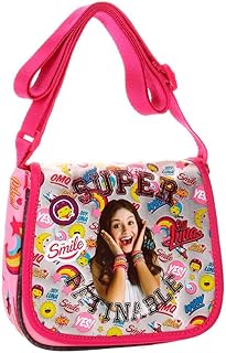 Disney Soy Luna Smile Borsa Messenger, 17 cm, 1.02 liters, Multicolore (Multicolor)