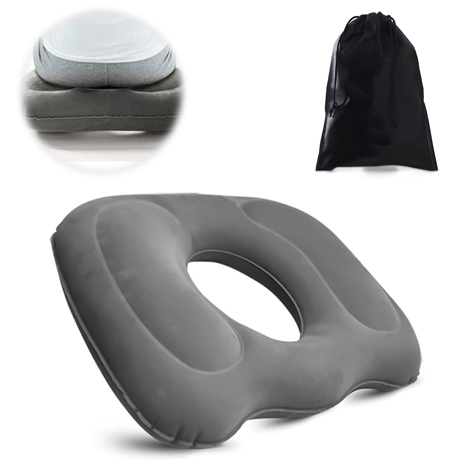 Scettar Inflatable Donut Cushion