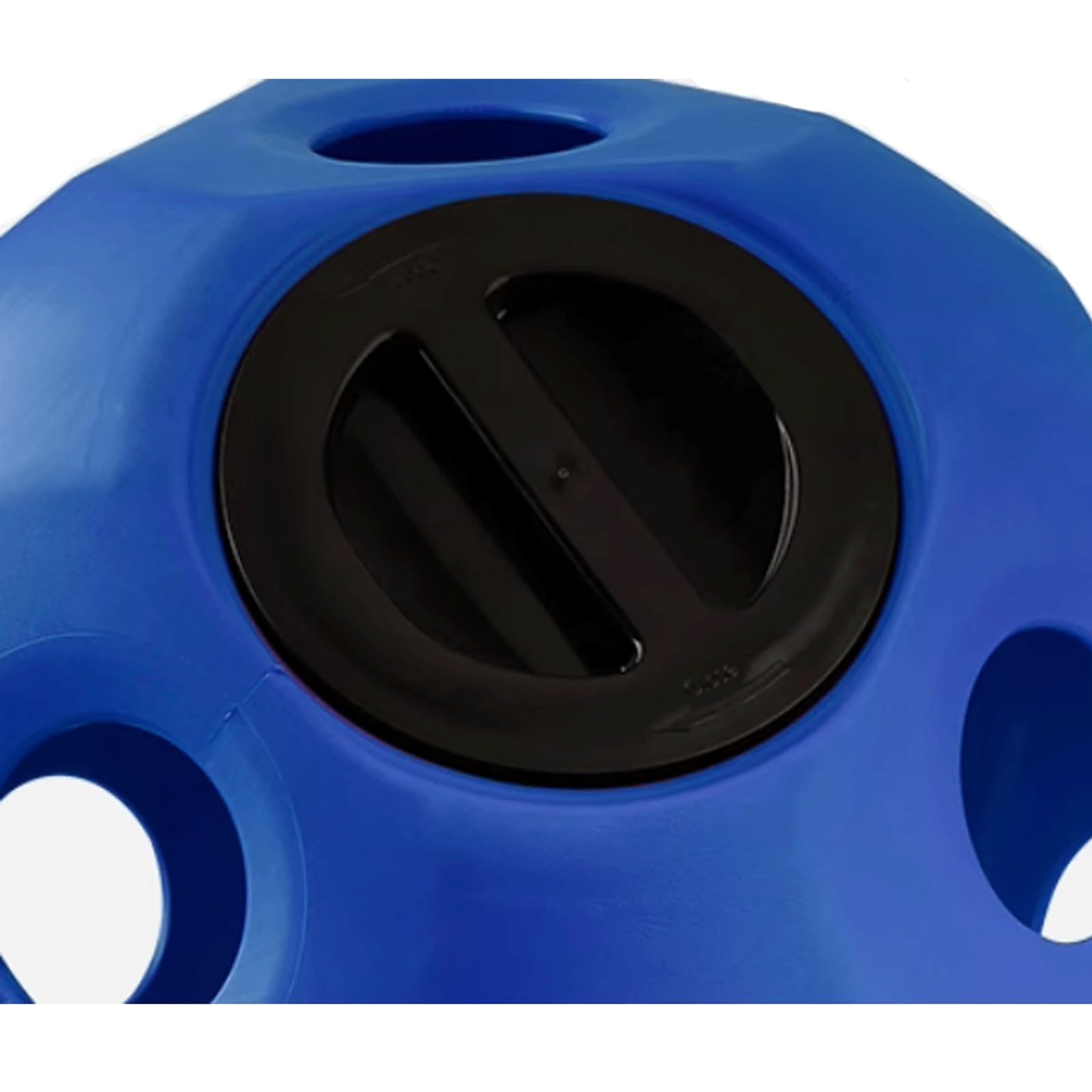 Bola De Heno para Caballos, Bola De Alimentación De Heno Juego De Alimentación De Plástico Multiusos Alimentador De Césped para Aliviar El Estrés (Color : Purple)