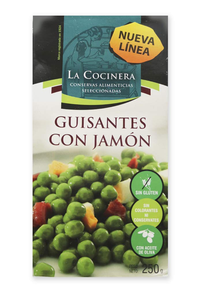Guisantes con jamón