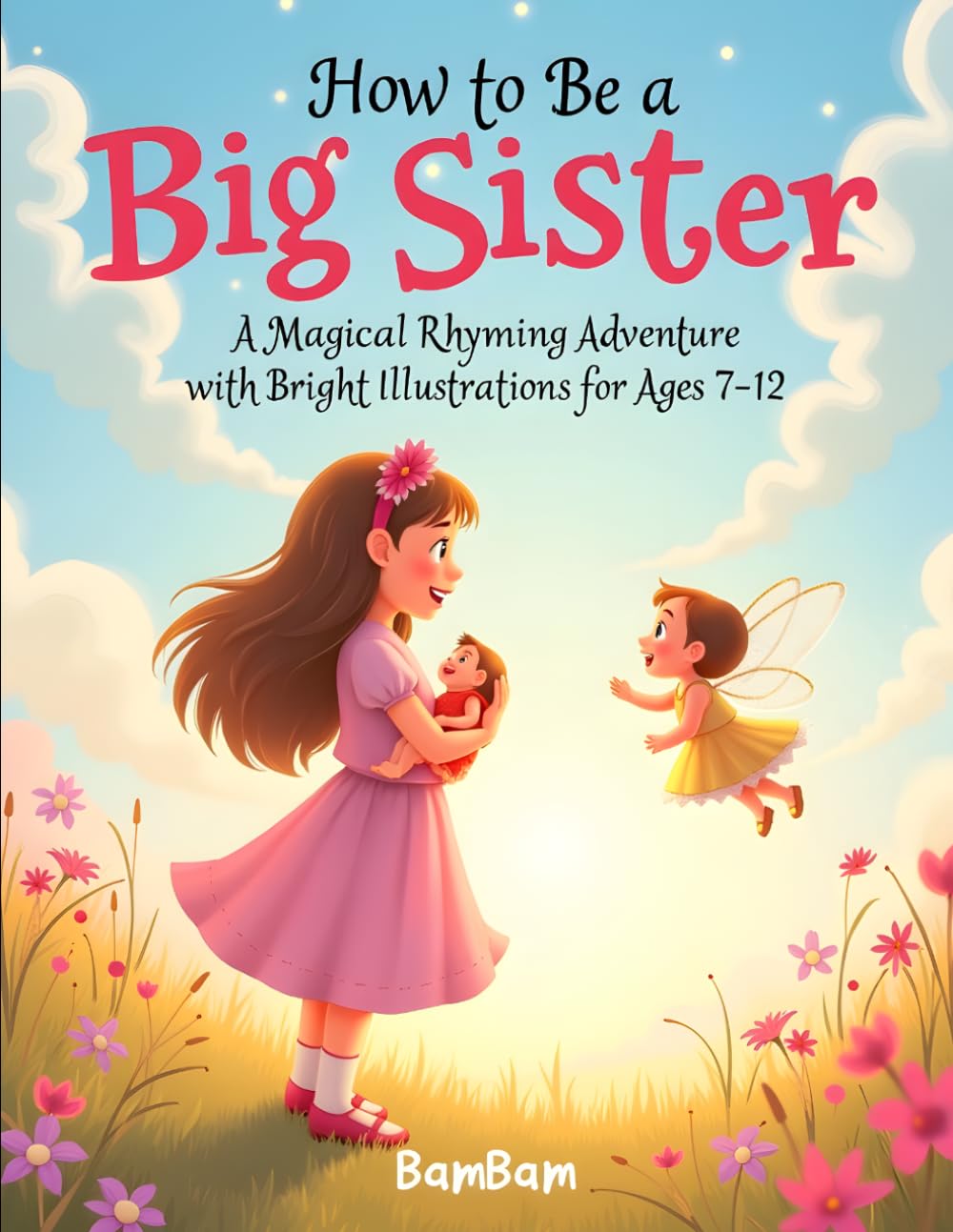 How to Be a Big Sister: A Magical Rhyming Adventure with Bright Illustrations for Ages 7–12: A Heartwarming Rhyming Journey of Love, Responsibility, and the Magic of Becoming a Big Sister