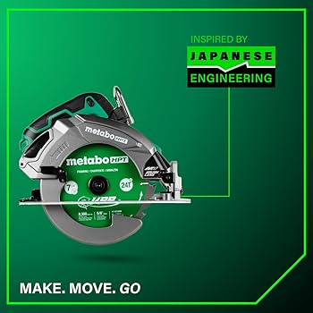 eko　0710 Metabo HPT 36V MultiVolt 7-1/4