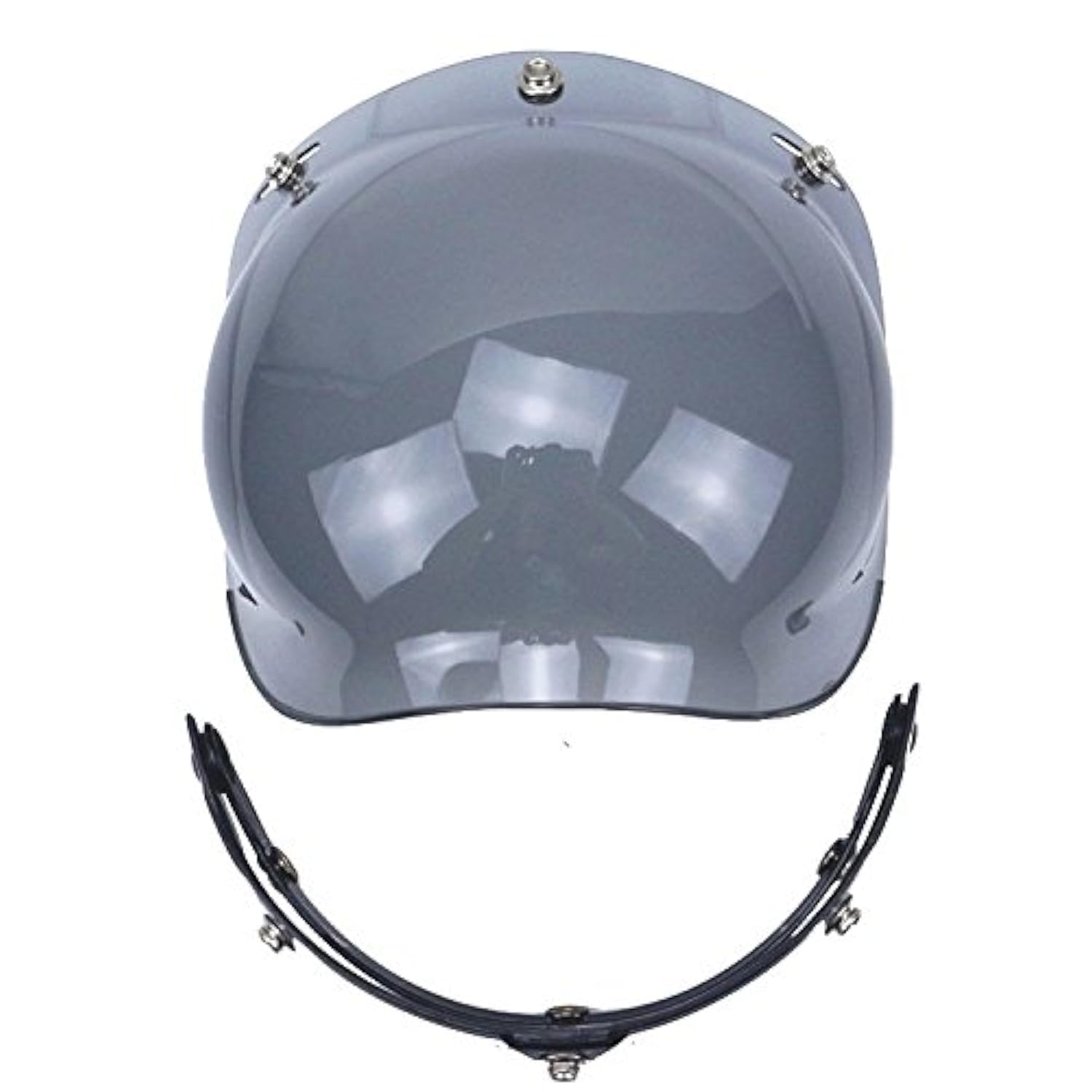 VCOROS Motorcycle Helmet Bubble Shield with Flip Up Adapter for T50 Helmet