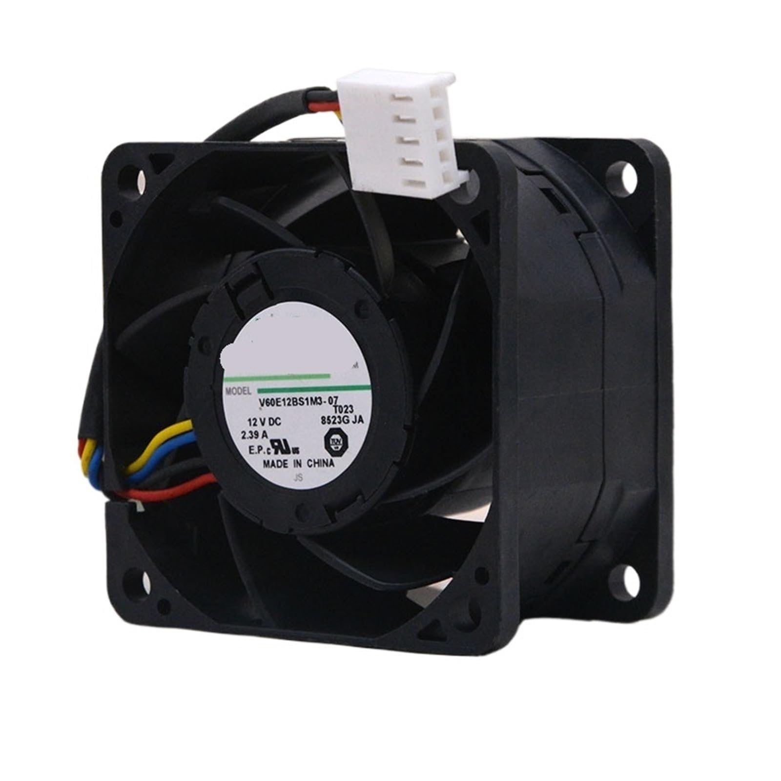 GJEXXPTST V60E12BS1M3-07 12V 2.39A 6038 60x60x38mm Cooling Fan