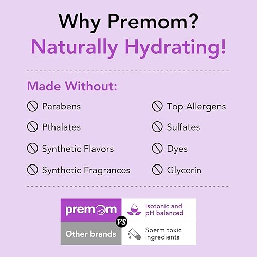 Miniatura 8 de Premom Inositol Plus - 2000 mg de mio-inositol y 50 mg de D-Chiro Inositol - Lubricante de fertilidad personal para la concepción 4oz - Salud
