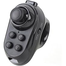 VELATEMOR VR Remote Ring Shape Controller Gamepad Bluetooth Control, Multifunctional Control and Wireless Connection, Ergonomic Design, for Tablet Smartphone Selfie Page Flipping