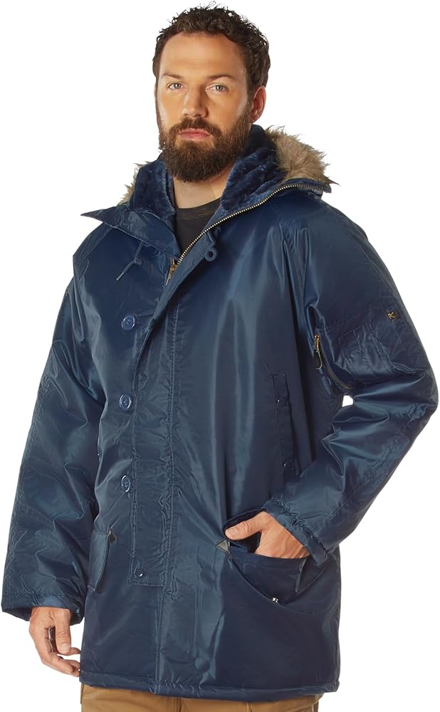 HYKE N3-B NAVY サイズ2 ミリタリーコート HYKE ハイク 18AW N-3B JACKET/BIG FIT ミリタリーコート