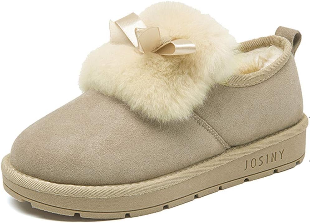 市場 ウォーキングシューズレディースシューズライトスノーブーツファッションベルベットのブーツ暖かいベルベットスローモーション