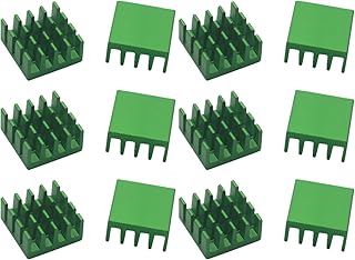 12PCS Aluminum HeatSinks 14 * 14 * 7MM Heat Sink Cooler for Mos Cooling IC mos Cooler Electronic Parts DIY