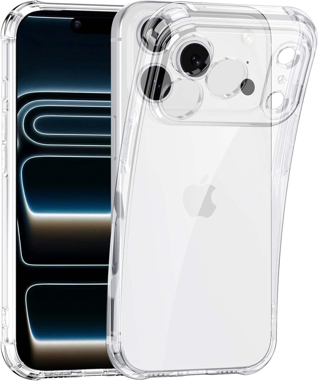 Enflamo Hard Clear Shockproof Transpareant Magnatic Case Cover for iPhone 18 Pro / 17 Pro | Ultra Hybrid Camera Bump Protection — Amazon image 6