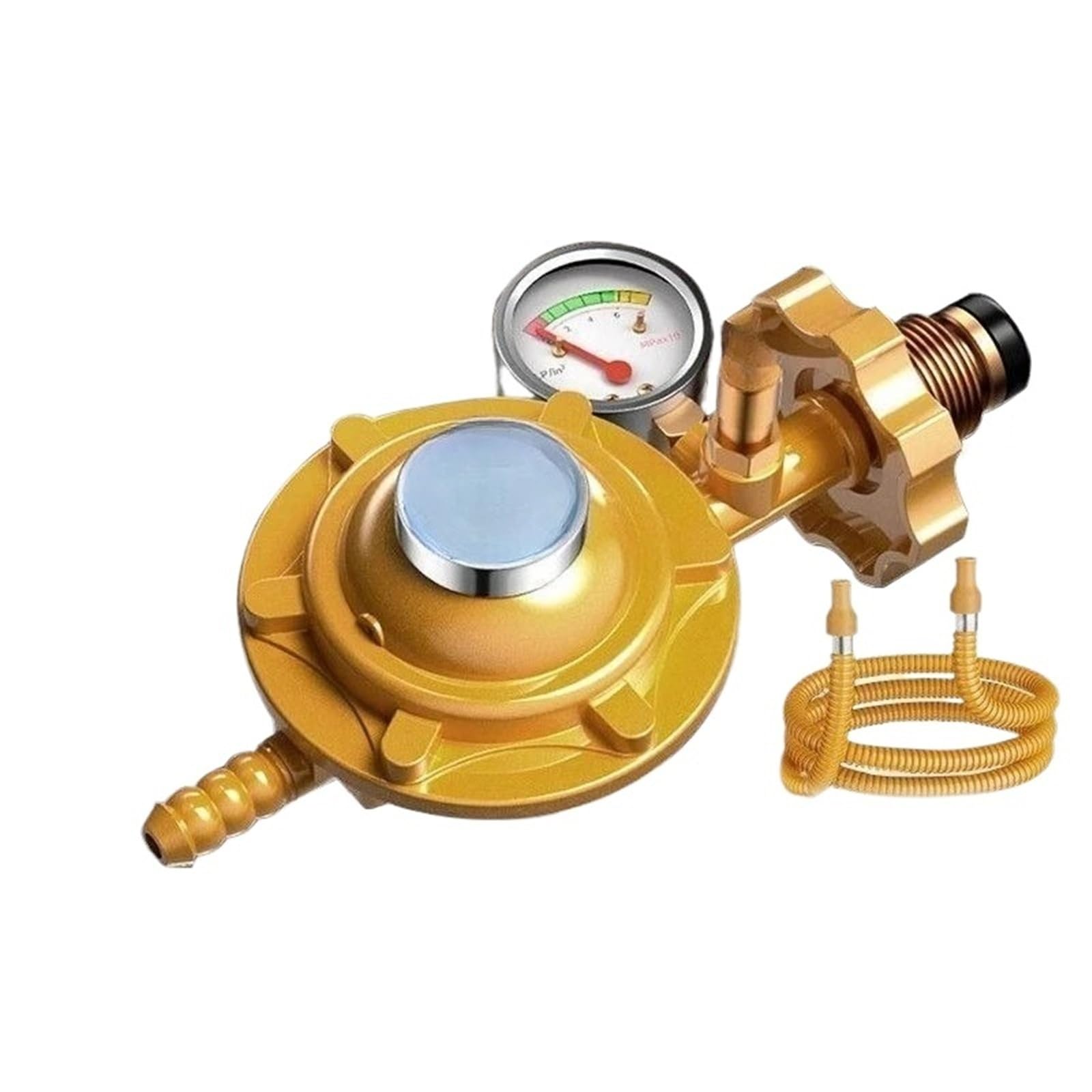 Owytmabq One Color Explosion-Proof Gas Pressure Reducing Valve Lpg Household Safety Automatic Closing Of Low(Orange-1)