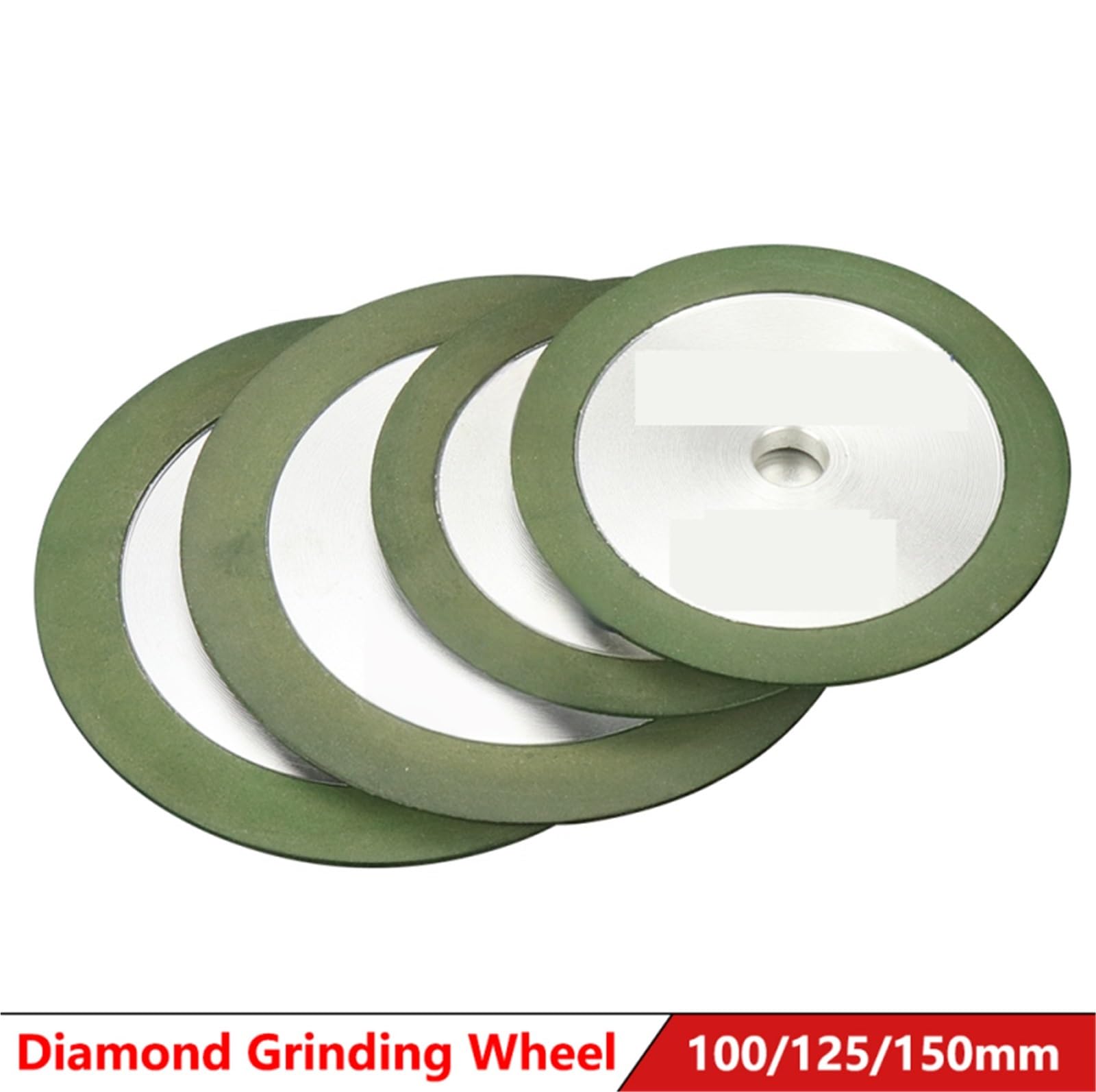 Mola diamantata Tazza di Rettifica Cerchio 125x32x15mm for Fresa In Acciaio Al Tungsteno Utensile for Affilare I Coltelli Smerigliatrice 1pc 150-400grit