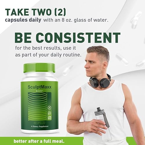 Miniatura 4 de SculptMaxx Cápsulas Suplemento oficial de Sculpt Maxx Capsulas Support All Natural Ingredients Premium Advanced Formula, Sculptmaxx Pills Pastillas