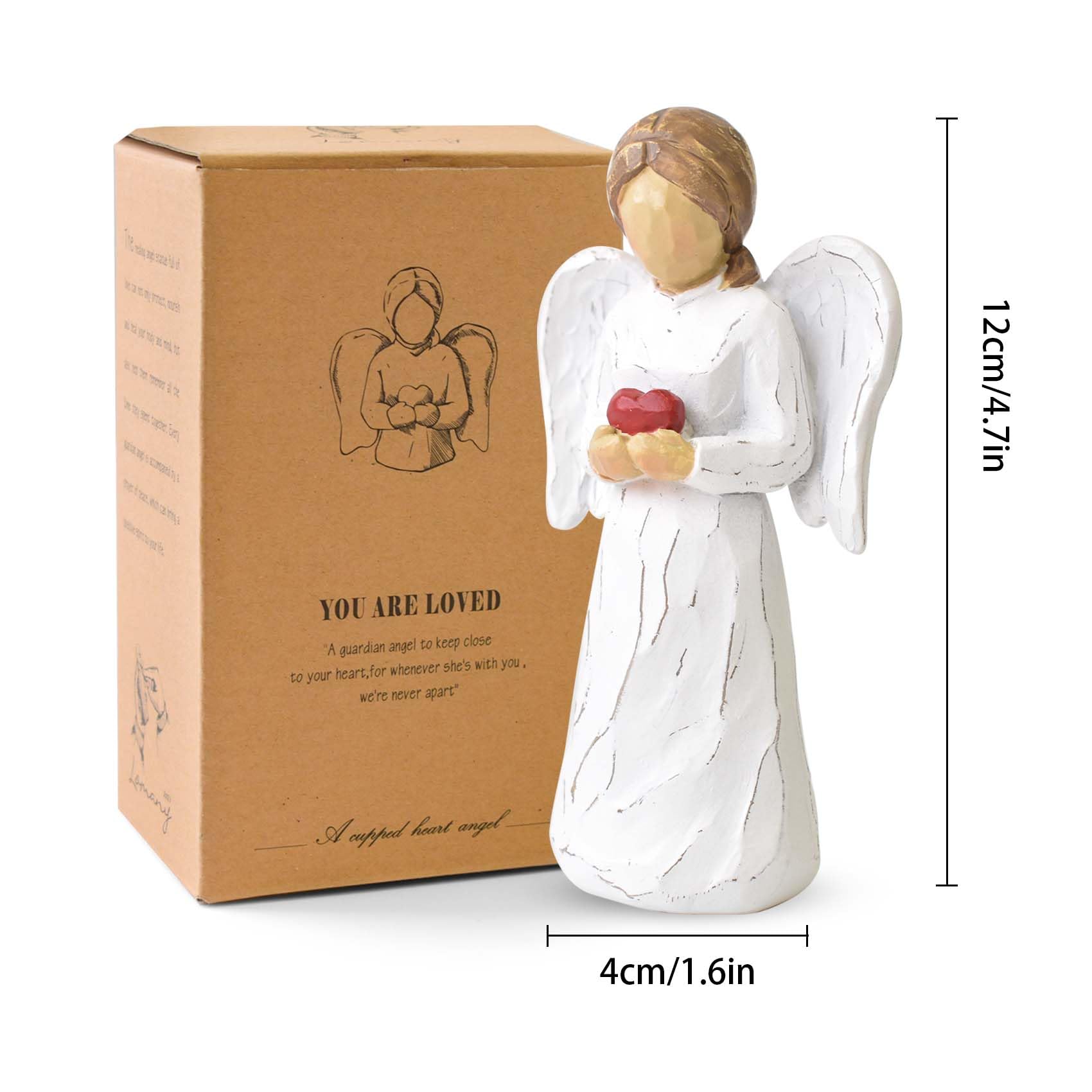 Zoyiancy Guardian Angel Figurines Angel Ornament Statue - Image 3