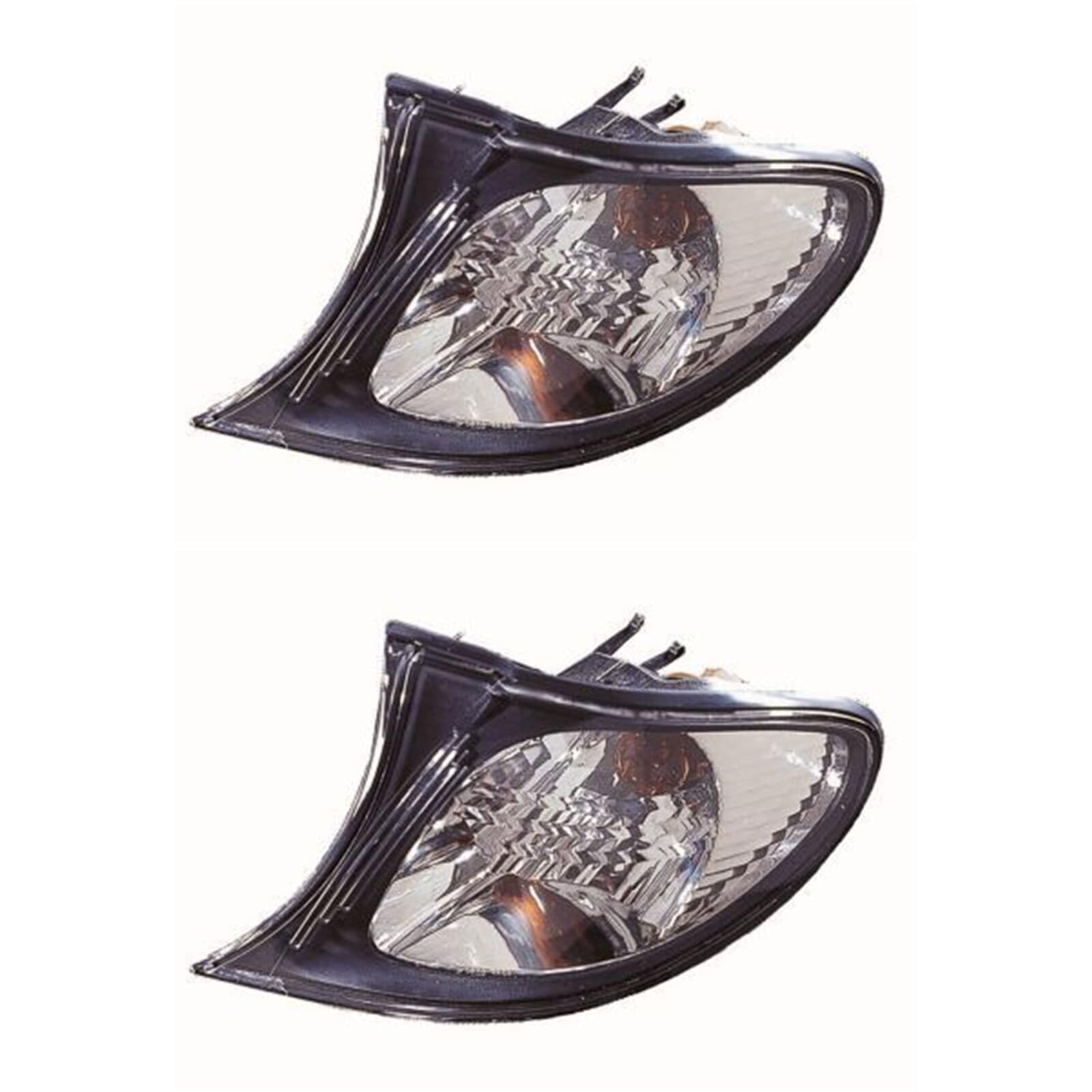 2X Depo Blinker Weiß vorne