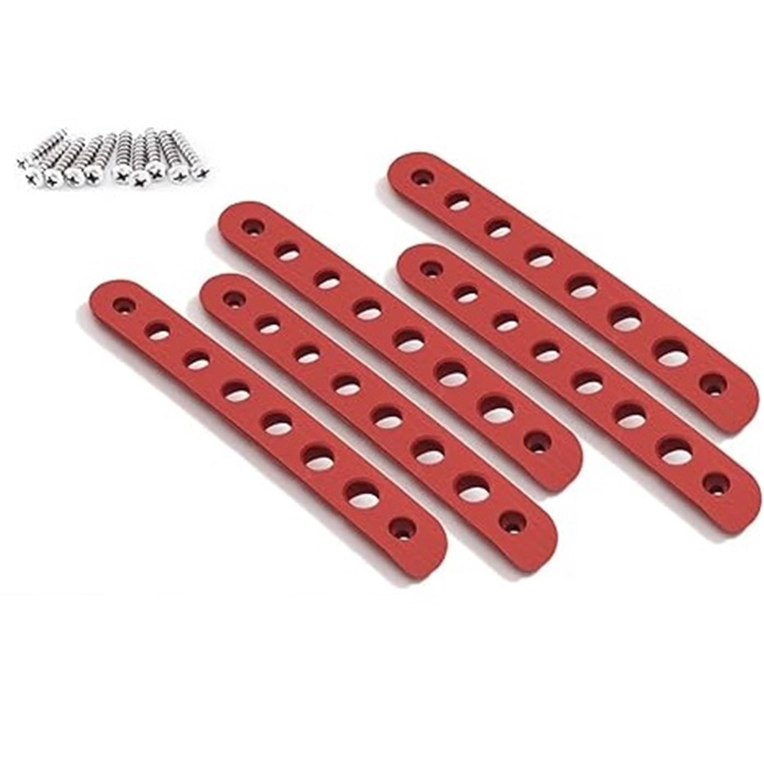 Cqjjxkyc Red Support Handle Side Door Handle Inserts Cover Trim Wrangler Jk Jku Fits For Liberty Sahara & Unlimited 2007-2018 Exterior Grab(Red)