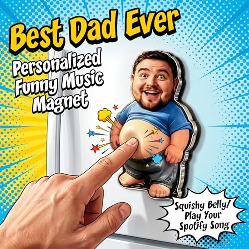 Imán personalizado divertido para refrigerador de acrílico miniatura 2