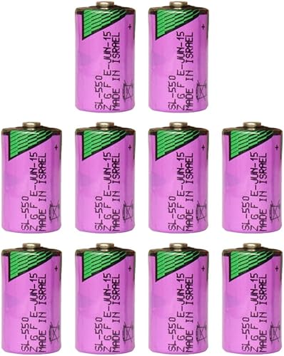 MEELER (10 piezas) 3.6V 1100mAh SL-550 batería de litio no recargable para Tadiran SL-550SL-750