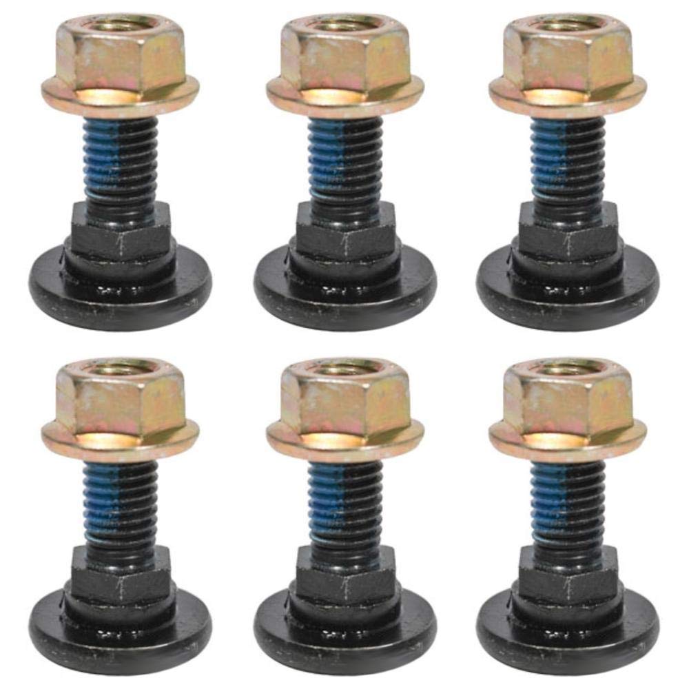 Set of 6 Blade Bolt & Nut Fits John Deere 500R 525 530 535 625 630 635 730 735 830 835 910 915 916 920 925 926 930 935 936 945 946 955 956 990 994 995