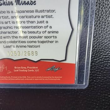 Amazon.co.jp: 世界2689枚限定 2023 leaf anime nation 大谷翔平