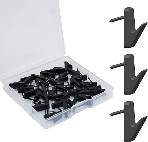 30 ganchos de uñas para colgar cuadros, chinchetas para pared, ganchos de pared, ganchos de pared, ganchos para colgar fotos, decoración de uñas