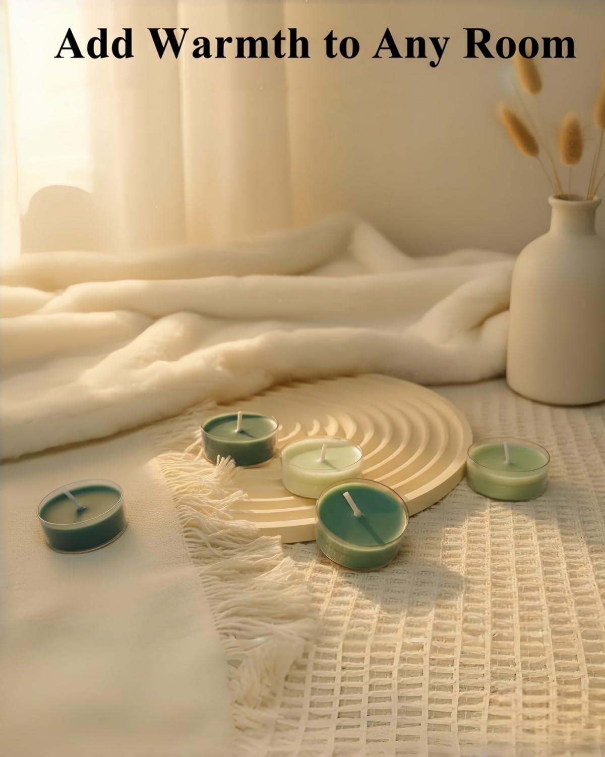 16 farbige Duft-Teelichter, natürliche Sojawachskerzen mit ätherischen Ölen, Heimdekoration und Aromatherapie, perfekt für Zuhause und als Geschenk (Farbserie)