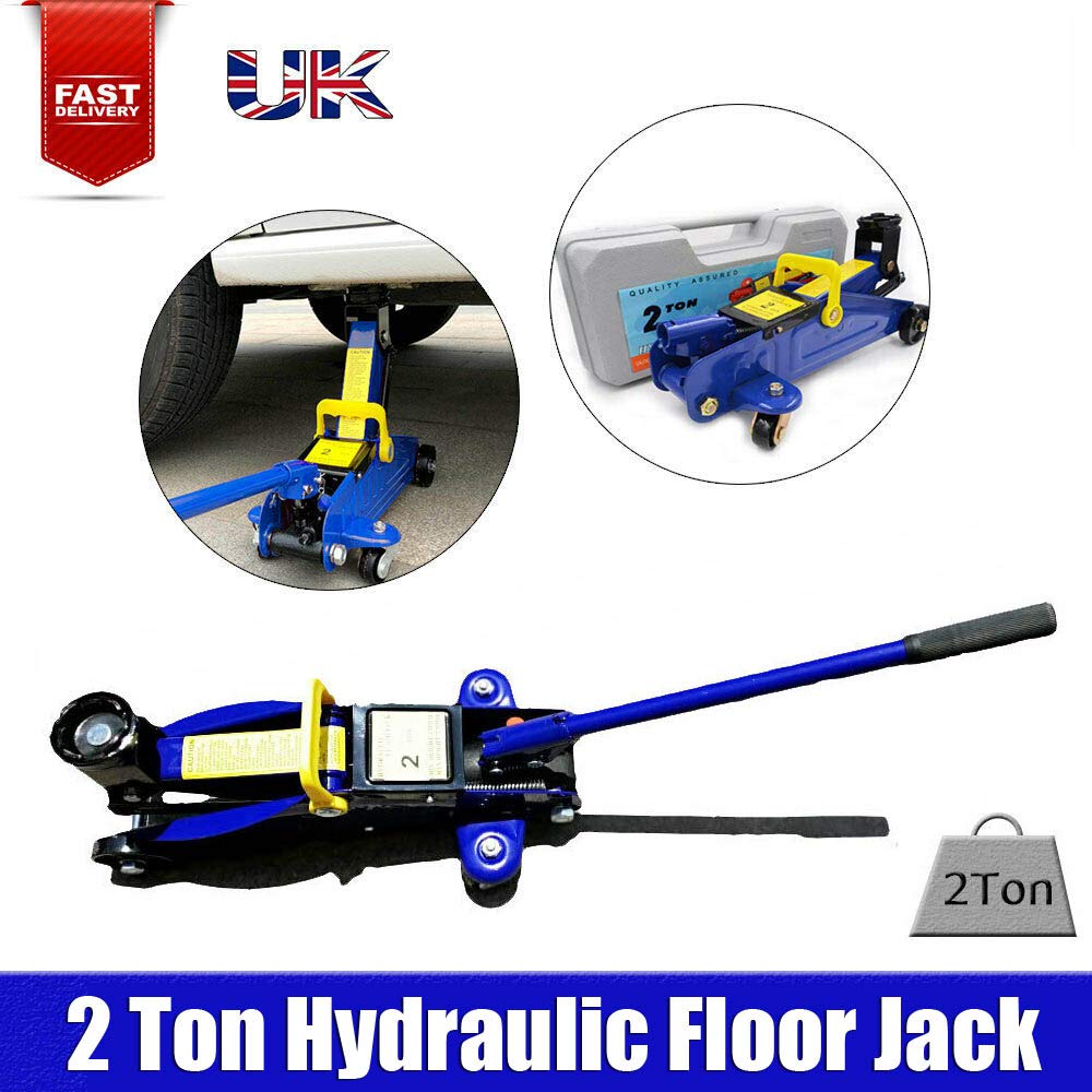 Feidak2 Ton Hydraulic Floor Jack with Handle Easy Quick Lift 135-320mm Trolley Jack with Storage Case