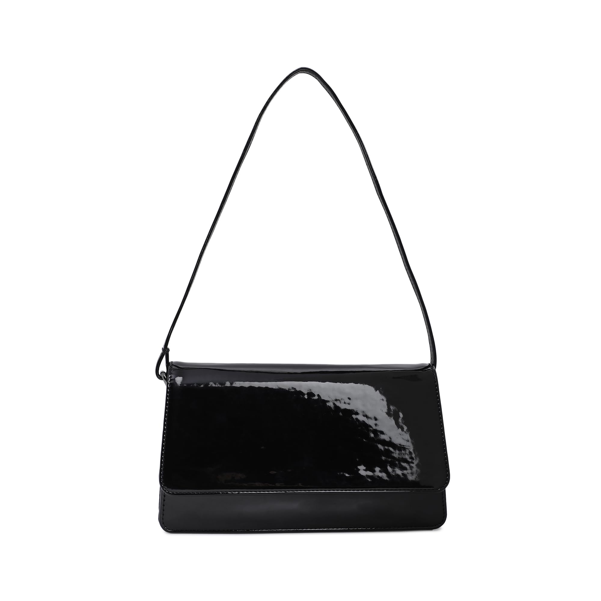 Fastrack Structured Shoulder Bag for Women | Party Bag for Ladies, Women | Stylish Glossy Bag Made of Fax Leather (B0D2R7G8KY) Amazon Price History, Amazon Price Tracker