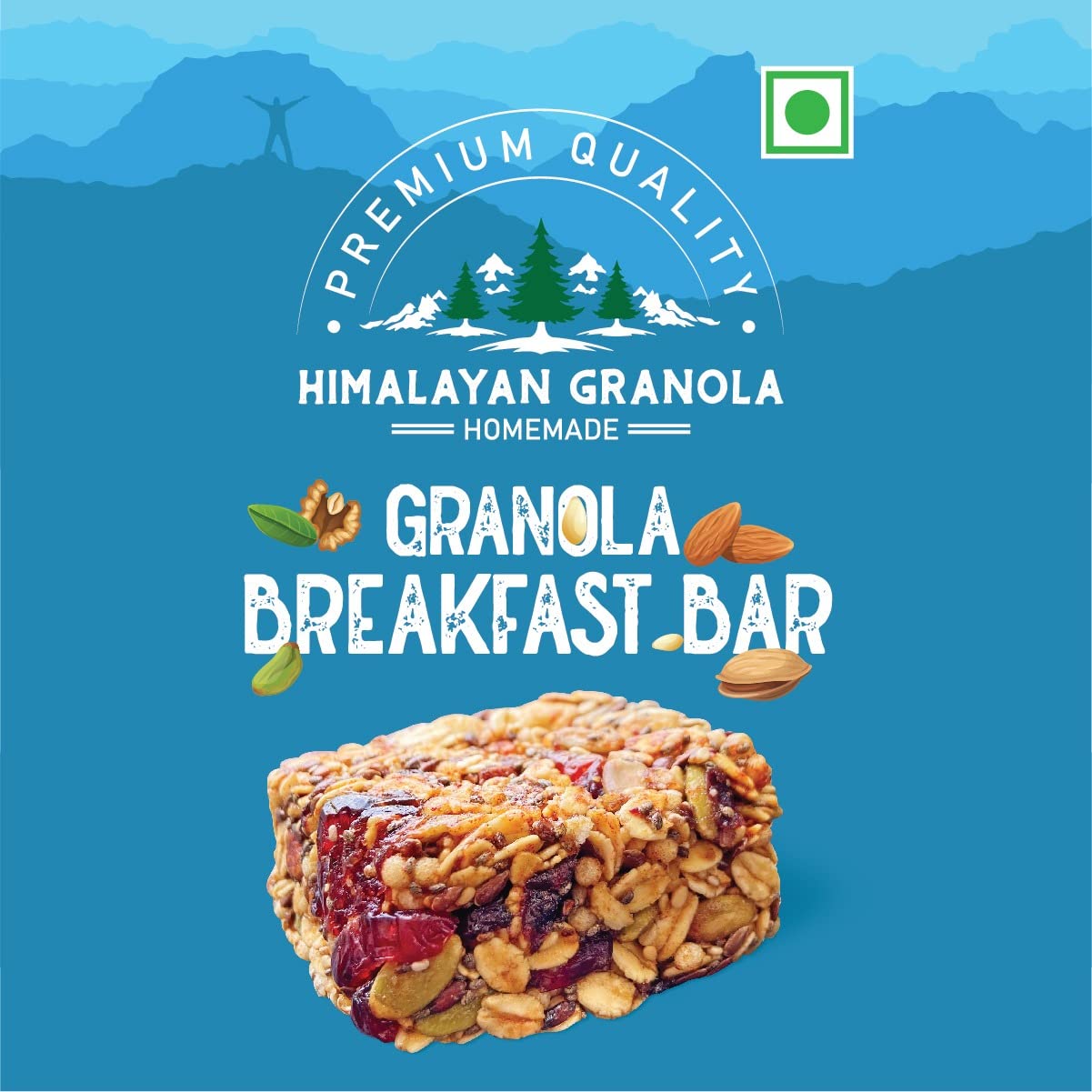 Buy Himalayan Granola Breakfast Bar (Set of 6, 50gm each) Protein Bar