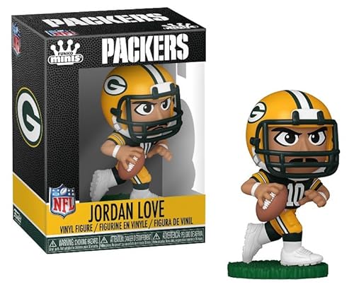 Funko NFL Minis Green Bay Packers Vinyl Figure, Jordan Love