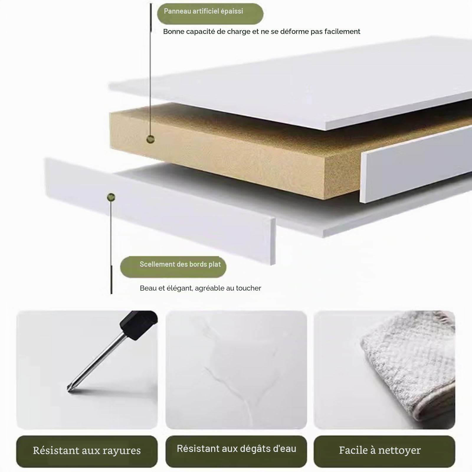 Table De Lit Roulante RéGlable,Hauteur Et Largeur RéGlables Au-Dessus du Lit Table MéDicale Roulante De Bureau De Plateau De Nourriture Table D'Ordinateur A Roulette(Color:Blanc)