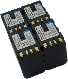 BTBAI Compatible bn-v428 Battery for jvc bn-v408 v408u v416 v416u v428u Digital Video Camcorder (4X Battery+Charger AC/DC Single)