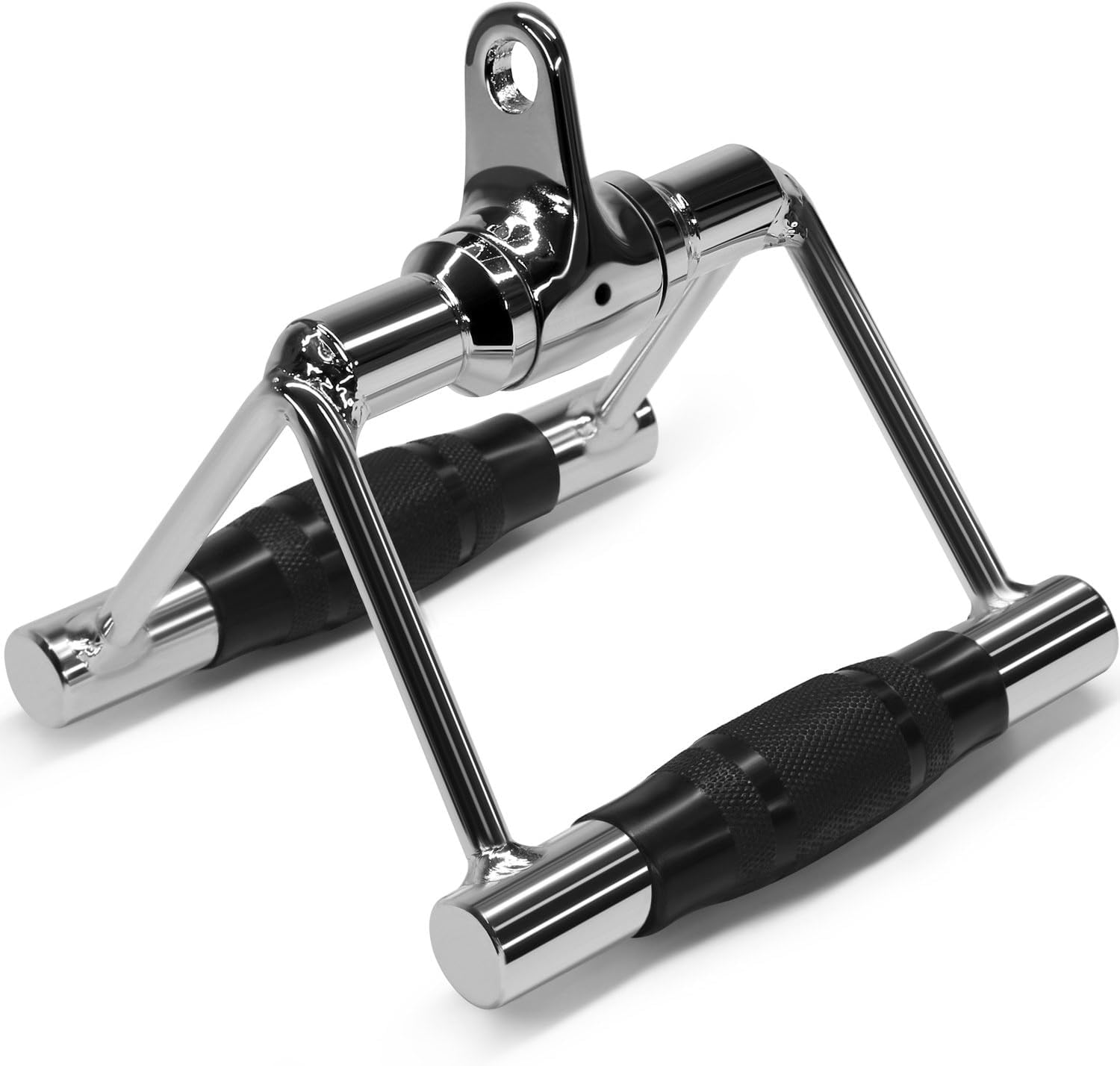 Yes4All Mango de Doble Agarre en D para Poleas, Agarres para Entrenamiento de Brazos y Espalda, Accesorios de Gym para Ejercicios de Fuerza