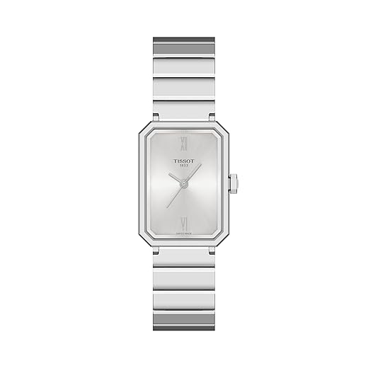 Tissot SRV, Swiss Quartz Watch for Women, Stainless Steel Case, Silver Dial, T1601101103300