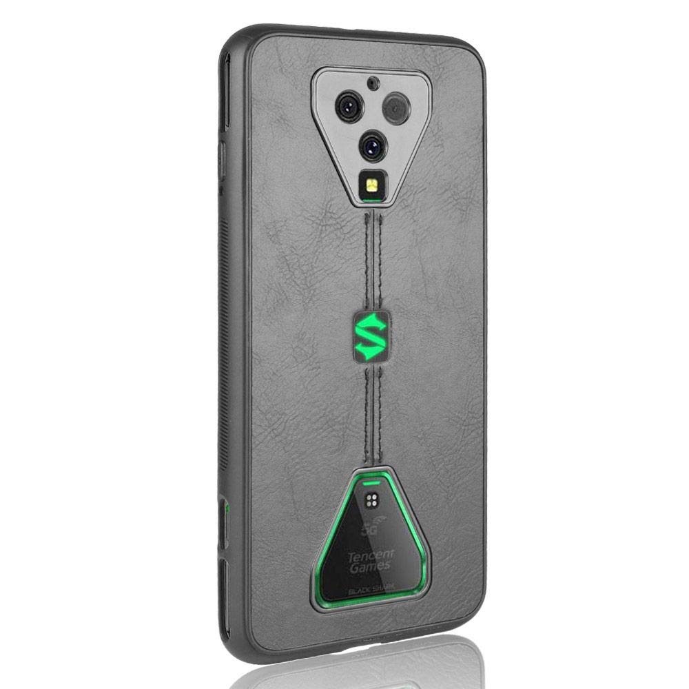 Manyip XIAOMI Black Shark 3 Pro Case cellphone case Rugged Shield 360° protect your phone Smooth Leather shell Cover Case for XIAOMI Black Shark 3 Pro