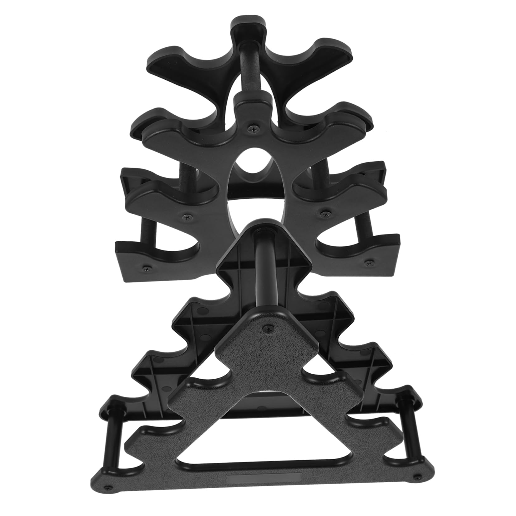 NAMOARLY 2Pcs Dumbbell Rack Heavy Duty Dumbbell Holder for Home Gym Storage Weight Stand with Smooth Corner Design Durable Organizer for Up to Space Saving Fitness