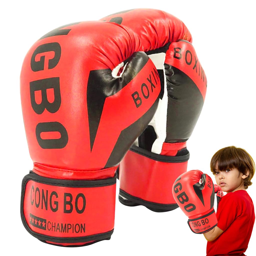 Proberos® Kids Boxing Training Gloves, Training Gloves with Handwrap, 6 Oz Boxing Gloves, Everlasting Boxing Gloves, Gym Equipment, Punching Gloves, Sports Equipment (Orange) (B0D4YSCGR8) Amazon Price History, Amazon Price Tracker