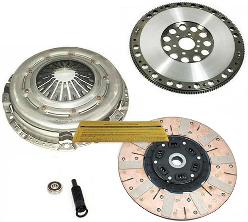 KIT DE EMBRAGUE DE FRICCIÓN DUAL VALEO-EFT+VOLANTE X-LITE PARA CHEVY CAMARO SS Z/28 10-15