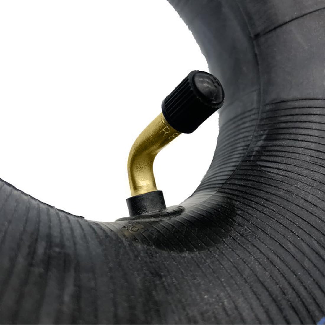 JEYORZY Valvola Pneumatici Tubeless 6 Pezzi Ottone 90° Steli