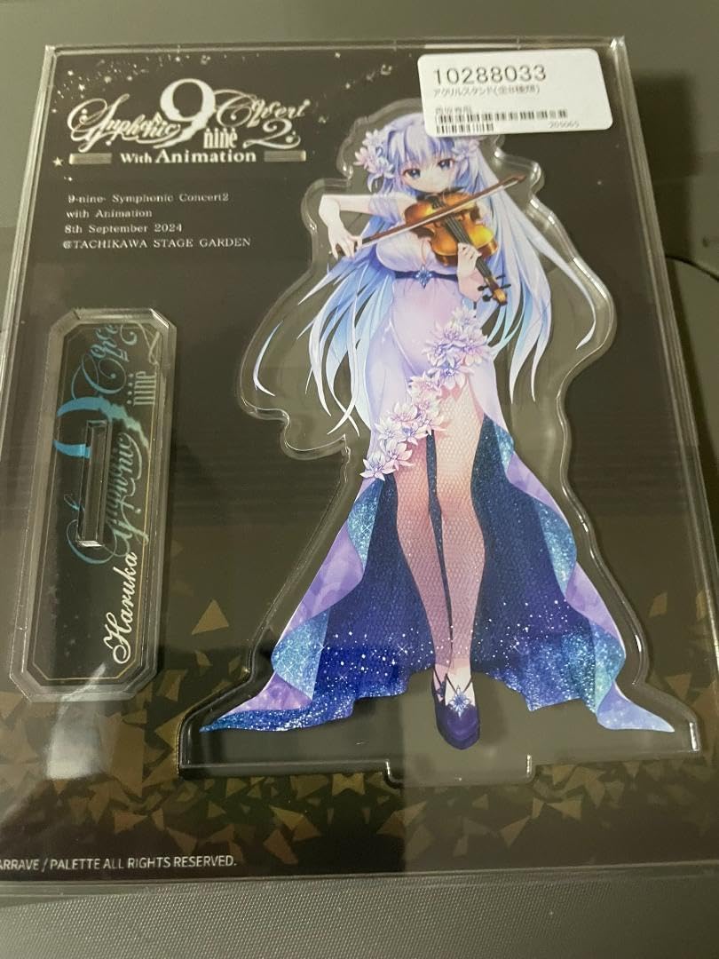 ぱれっと 9-nine- シンフォニックコンサート アクリルスタンド 4個セット 9-nine- Symphonic Concert アクリルスタンド ぱれっと 9-nine
