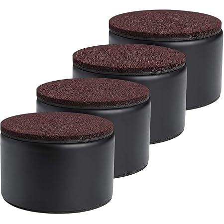 4 DESSOUS DE Pieds De Table, Rehausse Piano, Meuble En Verre Signe Siv