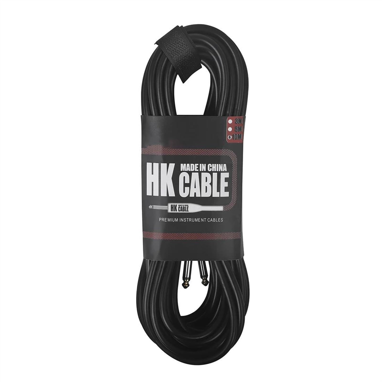 Pro Audio kabel 300CM/5M/10M Kabel Połączeniowy Do Gitary Elektrycznej Kabel Basowy Ekranowany Bez Szumów Kabel Połączeniowy Do Efektów Gitarowych(10M)